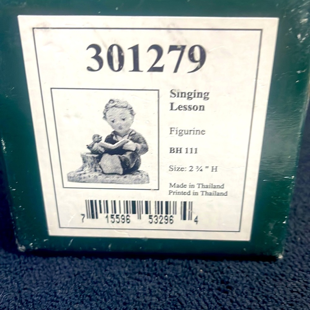 Berta Hummel figurine, single by itself, awesome collector piece